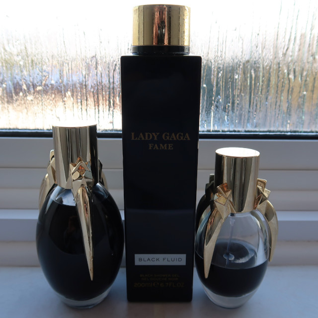 Lady Gaga Fame Eau de Parfum and shower gel