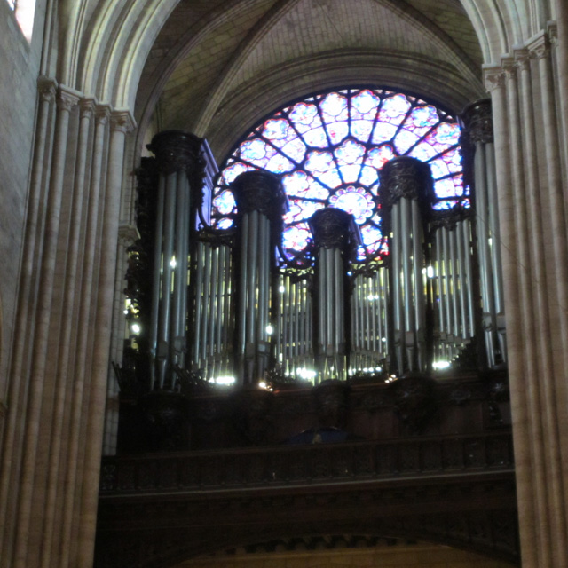 The organ of Notre-Dame